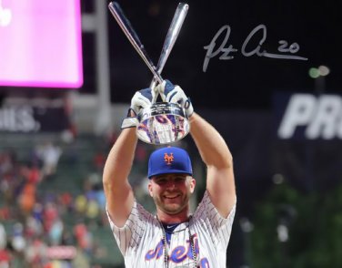PETE ALONSO SIGNED PHOTO 8X10 RP AUTOGRAPHED NEW YORK METS HOME RUN DERBY