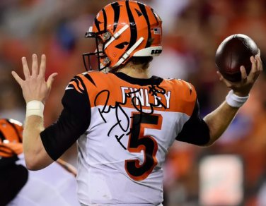 RYAN FINLEY SIGNED PHOTO 8X10 RP AUTOGRAPHED BENGALS ROOKIE QB