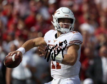 SAM EHLINGER SIGNED PHOTO 8X10 RP AUTOGRAPHED TEXAS LONGHORNS