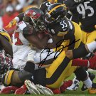 DEVIN BUSH JR ROOKIE SIGNED PHOTO 8X10 RP AUTOGRAPHED PITTSBURGH STEELERS