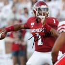 JALEN HURTS SIGNED PHOTO 8X10 RP AUTOGRAPHED OKLAHOMA SOONERS FOOTBALL