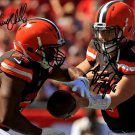 BAKER MAYFIELD & NICK CHUBB SIGNED PHOTO 8X10 RP AUTOGRAPHED CLEVELAND BROWNS BAKER MAYFIELD & NICK CHUBB SIGNED PHOTO 8X10 RP AUTOGRAPHED CLEVELAND BROWNS