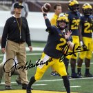 SHEA PATTERSON JIM HARBAUGH SIGNED PHOTO 8X10 RP AUTOGRAPHED MICHIGAN SHEA PATTERSON JIM HARBAUGH SIGNED PHOTO 8X10 RP AUTOGRAPHED MICHIGAN