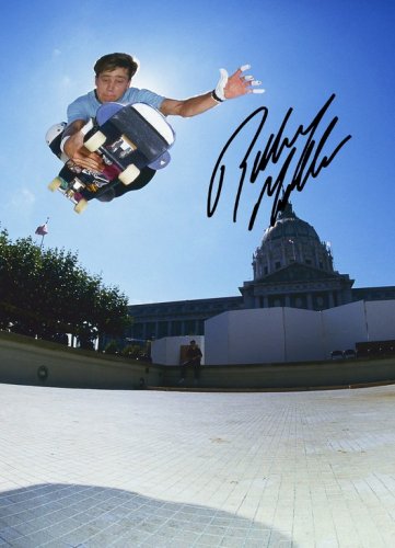 RODNEY MULLEN SIGNED PHOTO 8X10 RP AUTOGRAPHED SKATEBOARD CHAMP