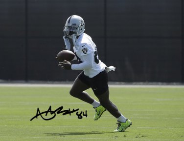 ANTONIO BROWN SIGNED PHOTO 8X10 RP AUTOGRAPHED OAKLAND RAIDERS FOOTBALL