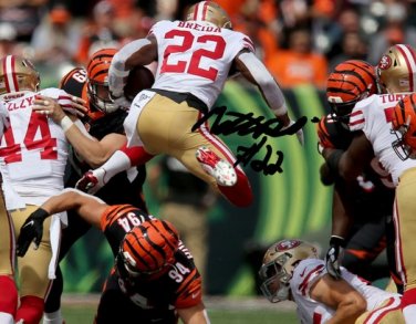 MATT BREIDA AUTO SIGNED PHOTO 8X10 RP AUTOGRAPHED SAN FRANCISCO 49ERS