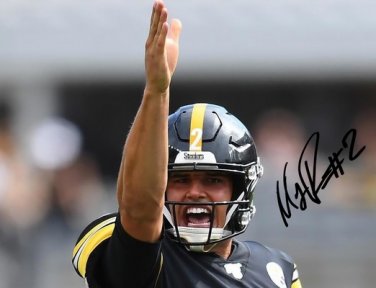 MASON RUDOLPH SIGNED AUTO PHOTO 8X10 RP AUTOGRAPHED PITTSBURGH STEELERS