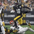 DIONTAE JOHNSON SIGNED PHOTO 8X10 RP AUTOGRAPHED PITTSBURGH STEELERS