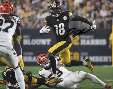 DIONTAE JOHNSON SIGNED PHOTO 8X10 RP AUTOGRAPHED PITTSBURGH STEELERS