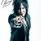 NIKKI SIXX SIGNED PHOTO 8X10 RP AUTOGRAPHED A.M. MOTLEY CRUE