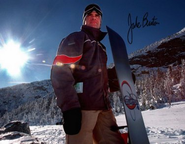 JAKE BURTON SIGNED PHOTO 8X10 RP AUTOGRAPHED SNOWBOARD MAKER