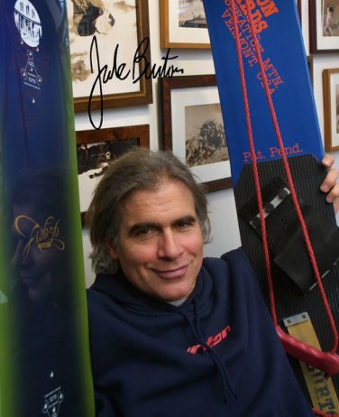 JAKE BURTON SIGNED PHOTO 8X10 RP AUTOGRAPHED * SNOWBOARD MAKER