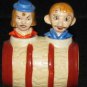 Double Eye Couple n Barrel Nodders Salt & Pepper Shakers