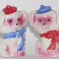 Dogs Wearing Berets Salt & Pepper Shakers