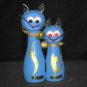 Enesco Blue Cats Salt & Pepper Shakers