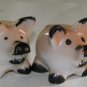 Miniature Piglet Salt & Pepper Shakers (Occupied Japan)