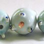 Enesco Delft Style Footed Eggs Salt and Pepper Shakers & Pitcher