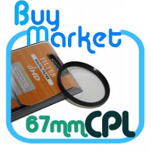 SALE 67mm Circular Polarizing CPL filter for DSLR Lens