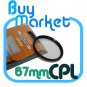 SALE 67mm Circular Polarizing CPL filter for DSLR Lens