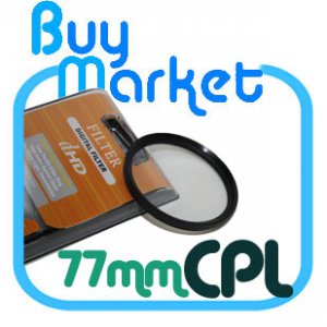 SALE 77mm Circular Polarizing CPL filter for DSLR Lens