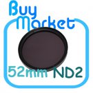 NEW 52mm ND2 Filter Neutral Density ND 2 for DSLR DC Camera Lens