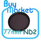 NEW 77mm ND2 Filter Neutral Density ND 2 for DSLR DC Camera Lens
