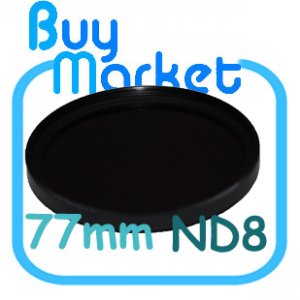 NEW 77mm ND8 Filter Neutral Density ND 8 for DSLR DC Camera Lens