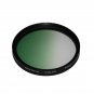NEW 52mm Graduated Gradual Green Color filter for DSLR lens