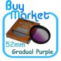 NEW 52mm Graduated Gradual Pruple Color filter for DSLR lens