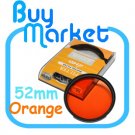 NEW 52mm Full ORANGE Color Effect filter for DSLR DC lens Nikon Canon Sony 52 mm