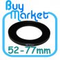 Adapter Filter Lens Step Up Ring 52-77mm 52mm to 77mm