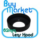 New 62mm Collapsible 3-in-1 Rubber Lens Hood for 62 mm