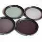 NEW 62mm ND2​ + ND4 +ND8 + CPL Circular Polarizing Filter ND Kit Set with FREE CASE (***Free RA)