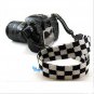 DSLR Canon Nikon Camera Black and White Shoulder Strap Grip Neck Belt Straps #02