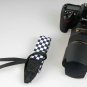 DSLR Canon Nikon Blue and White Camera Shoulder Neck Strap Grip Straps Belt #08