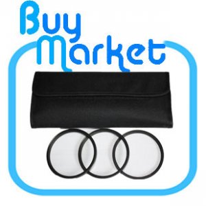 NEW 55MM 4X 6X 8X STAR FILTER KIT SET with FILTER CASE (***Free Registered Airmail)