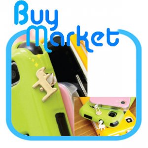 CAT - Cute Anti Dust 3.5mm Earphone Jack Plug Stopper for iPhone 4 4S iPod Galaxy