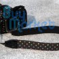 DSLR Canon Nikon Camera Colorful DOTS BLACK Shoulder Neck Belt Strap Grip Straps #27