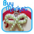 GREEN Diamond RIBBON Anti Dust Earphone Plug Stopper for iPhone 4 4S iPad Galaxy