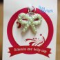 GREEN Diamond RIBBON Anti Dust Earphone Plug Stopper for iPhone 4 4S iPad Galaxy