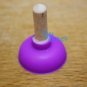 3x Colourful Pumping Toilet Stand Holder For iPod iPhone 4 4G 3G Samsung Galaxy