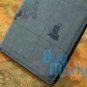 Grey World Map Leather Case Portfolio Cover w Stand for Apple iPad3 the new iPad