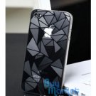 3D Diamond Front & Back FULL BODY Screen Protector Film Guard for iPhone 4 4S 4G
