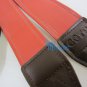 DSLR Camera High Quality Soft Leather BROWN Shoulder Neck Belt Strap Grip Straps #33