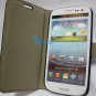 Dark Blue Stand Wallet Leather Case Flip Cover FOR SAMSUNG Galaxy S3 i9300 S III