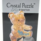 DIY 3D Crystal Puzzle Jigsaw 41 pieces Toy Model Decoration -Golden Lovely Bear