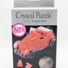 3D Crystal Puzzle Jigsaw 53 pieces Toys Decoration - Vintage Classic Red Car
