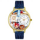 Judaism Watch in Gold