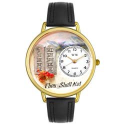 Ten Commandments  Watch in Gold