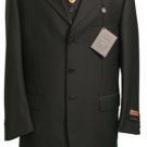 Mens 3pc Executive Black Suit  50R
